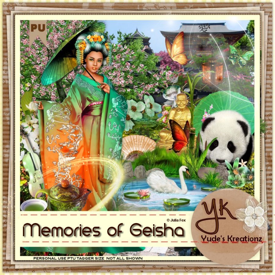 Memories of a Geisha - Click Image to Close